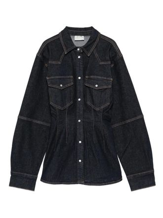 Gestuz Gzmae buttoned pocket shirt - Blauw