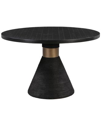 TOV Furniture Tov Furniture Rishi Black Rope Round Table