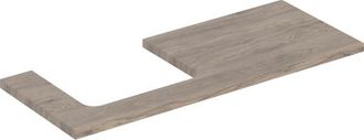 Keramag Keramag - Placa De Lavabo Geberit One, Recortable A La Izquierda, Para
