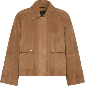 Max Mara Chaqueta WKD Abito - Jackets - Mujer - Marr&oacute;n - M