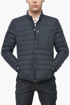 Woolrich Quilted Down Jacket BERING in Solid Color size S