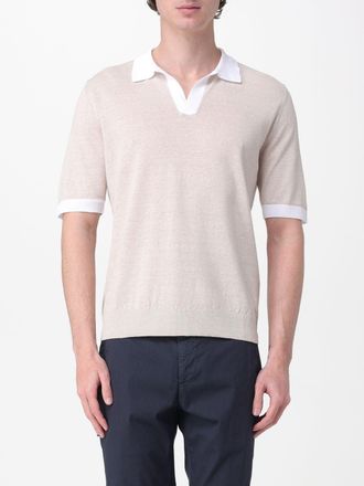 Eleventy Polo in lino e cotone Eleventy