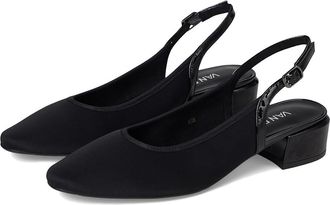 Vaneli Amory High Womens Heels Black Owi/Patent : 6.5 M (B), Leather