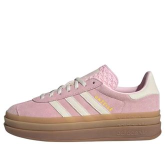 adidas (WMNS) adidas Gazelle Bold Clear Pink Cream White JQ7777