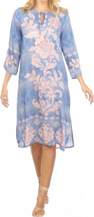 Johnny Was Kimono Sleeve Midi Dress In Florentina