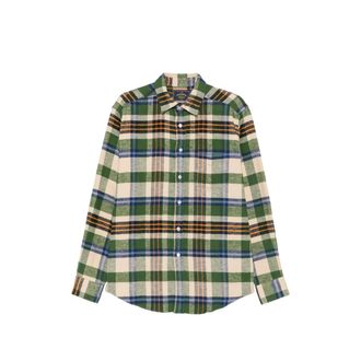 Portuguese Flannel Check-pattern Flannel Shirt