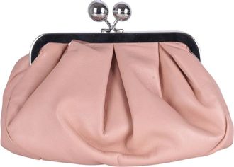 Max Mara Clutches, female, Pink, Size: ONE SIZE Borsa Prati