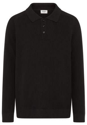 Joop Strickpullover JOOP JEANS Odino, Herren, Gr. M, schwarz, Strick, Obermaterial: 100% Baumwolle, clean, unifarben, regular fit normal, Rundhals, eingese
