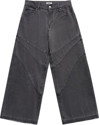 ALIS Danie Barrel Denim Pants Grey