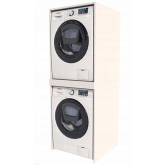 OEM Mobile Per Lavatrice E Asciugatrice, Colonna Da Bagno Bianca, Scaffalatura Mk