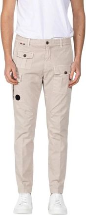 Mason's George Coolpocket Cargo Jogger Broek - Heren - Slim Fit Broeken - Beige - S - Katoen - Broeken