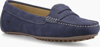 Sperry Top-Sider Womens Sperry Tubarao Slip On Nubuck Womens Navy Moccasins Shoes - Blue - Size: 6