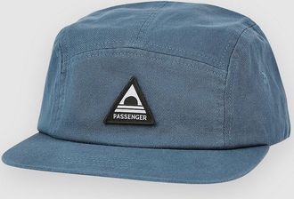 Passenger Fixie Recycled 5 Panel Cap blau