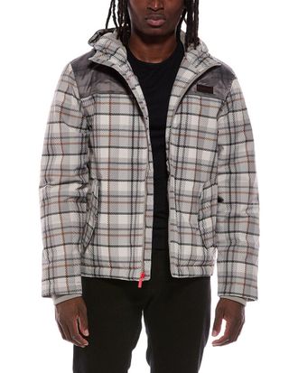 Hunter Colton Plaid Printed Jacket