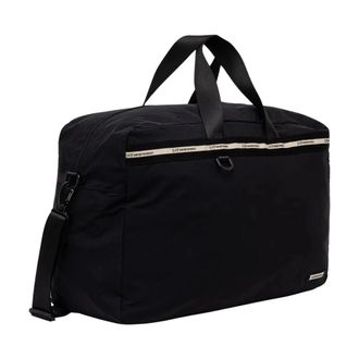 Emporio Armani Logotape Sporttas - unisex - Tassen - Zwart - Maat: ONE Size Polyamide
