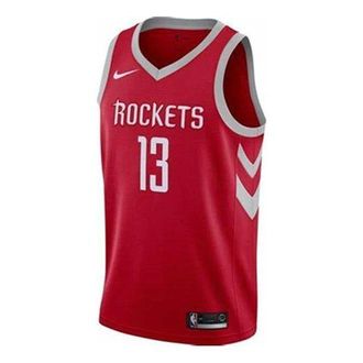 Nike Houston Rockets Green Swingman Jersey Red Gray 903993-657