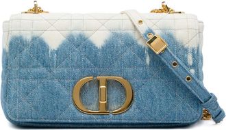 Dior Pre-owned Dior Medium Denim Tie Dye Macrocannage Caro Bag Ladies 59GPTOCCWFTX7YRU