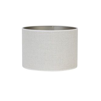 Light & Living Pantalla De L&aacute;mpara - Saverna - Blanco - Textil - Light&living