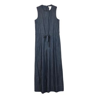Max Mara Dames, Jumpsuits & Playsuits, Blauw, Maat: 2XS Katoen