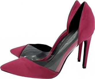 Jeffrey Campbell Womens Satin Pointed Toe Pumps In Pink