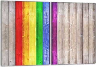 OEM Placa Protectora De Vidrio Para La Estufa 2x40x52 Colorido