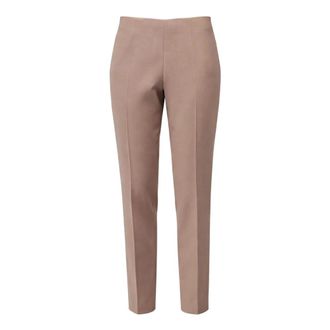 Liviana Conti Cookie Chuck Cropped Broek - Dames - Vrijetijds broeken - Beige - M - Broeken