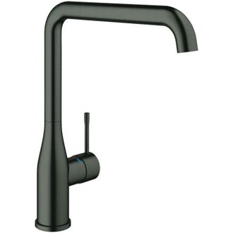 GROHE Essence Mezclador De Cocina Ca&ntilde;o Alto Grafito Duro Cepillado - Pizarra Cepillada
