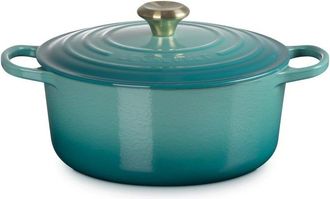 LE CREUSET Coc rt ev 20cm Rivierap Oro