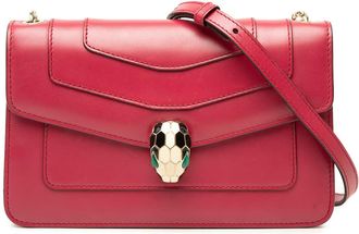 Bulgari Pre-owned Bvlgari Calfskin Serpenti Forever East West Shoulder Bag Ladies 6HYV30G164RFDC89