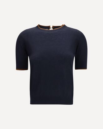 Max Mara Silk and wool T-shirt Female S