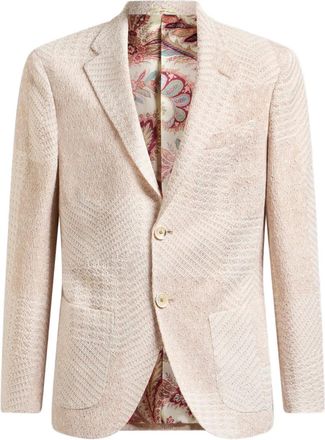 Etro Blazer con motivo pied-de-poule - Toni neutri