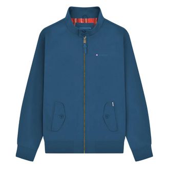 Lambretta Heren Target Waterafstotende Hoodie (Donkerblauw)