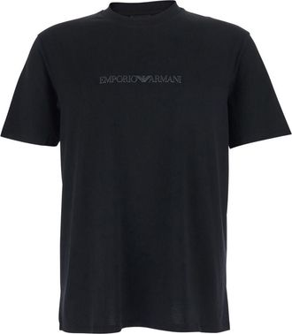Emporio Armani Logo Baumwoll-T-Shirt
