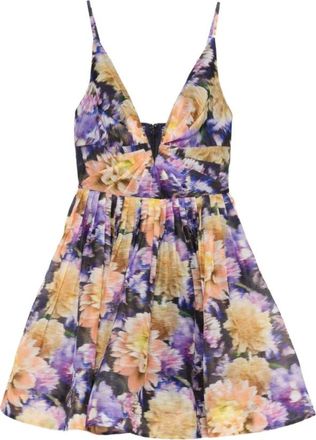 Zimmermann Short Dresses, female, Multicolor, Size: L Zimmermann Dresses