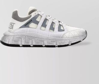 Versace leather low-top sneakers
