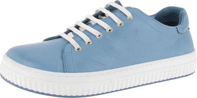 Andrea Conti Sneaker Basse Donna Infinity Blu – Pelle Morbida, Scarpe Ginnastica Casual 42 EU - 3