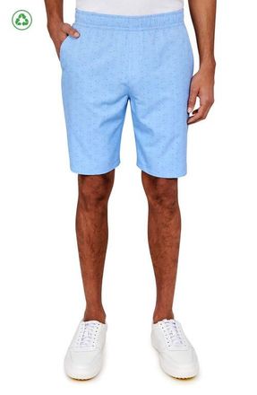 ConStruct Regular Fit Golf Club Recycle Performance Drawstring Golf Shorts in Lt Blue at Nordstrom, Size Xxx-Large