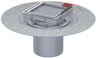 Aco Aco Easy-flow Raccordo 149x149/ Abs/telaio/ Super. Opz. V2a, 5141.31.00