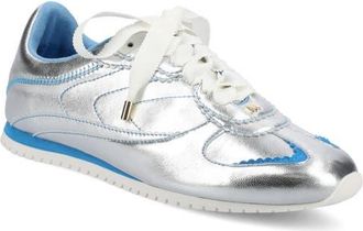 Birdies The Speedbird in Silver Metal Leather at Nordstrom, Size 9.5