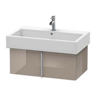 Duravit Duravit Vero Montaje En Pared 6106, Con 1 Extra&iacute;ble, 750mm, Color (frente/cuerpo): Cappuccino Laca Alto Brillo - Ve610608686