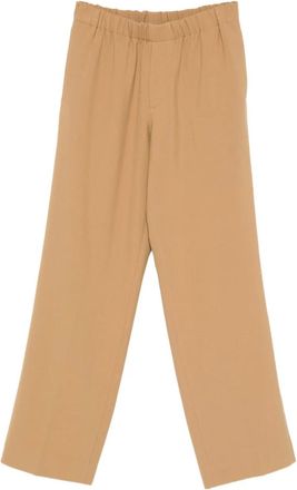 Sandro Pantaloni con vita elasticizzata - Marrone