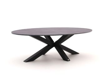 Bellagio la vita attrattiva Bellagio Induno Ellips low dining tuintafel 240x120cm