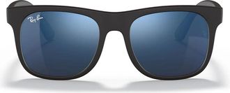 Ray-Ban Sunglasses Rj9069 S 702855 Junior Justin Black/Blue Children