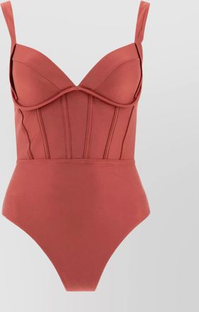 Zimmermann acacia corset swimsuit