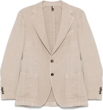 Dell'Oglio Blazer testurizzato - Toni neutri