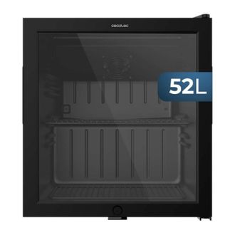 Cecotec Cecotec Mini Frigor&iacute;fico Con Puerta De Cristal Bolero Coolmarket Bc 52 Black, 52 Litros De Capacidad, 44,5 Cm De Ancho, 50