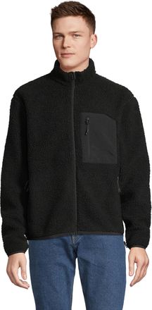 SOLS Fury Sherpa Gilet voor volwassenen (Koolstof Grijs/Zwart)