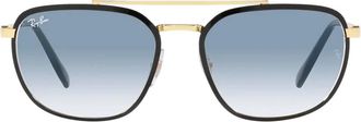 Ray-Ban unisex, Accessoires, Geel, Maat: 56 MM