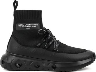 Karl Lagerfeld Sneakers a calzino - Nero