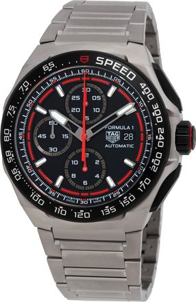 Tag Heuer Formula 1 Chronograph Automatic Black Dial Mens Watch CBZ2082.BF0009